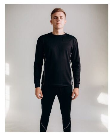 Термобелье мужское ROU, черное M