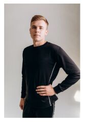 Термобелье мужское ROU, черное M