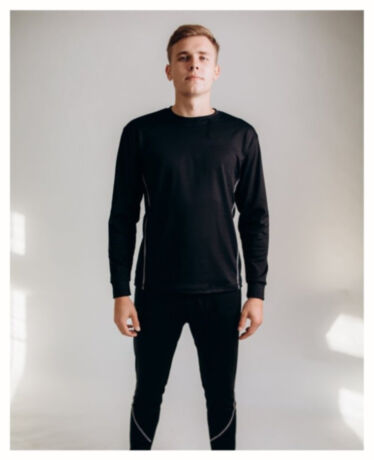 Термобелье мужское ROU, черное M