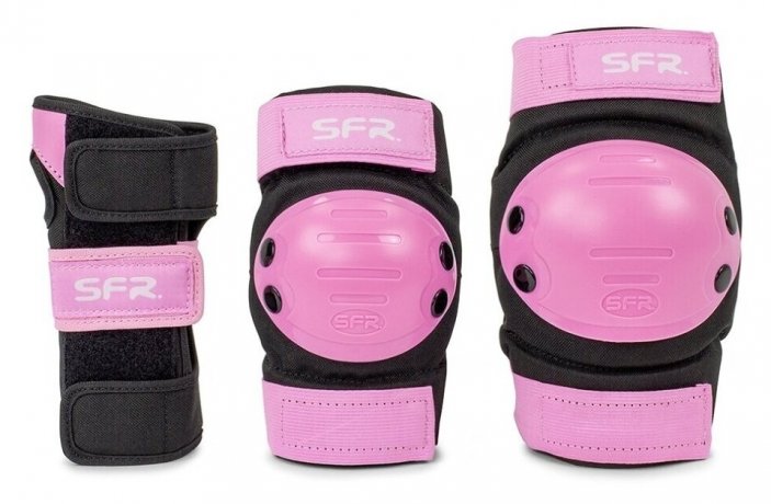 Набор защиты SFR Ramp Jr, Черно-розовый, Набор защиты SFR Ramp Jr, Черно-розовый M