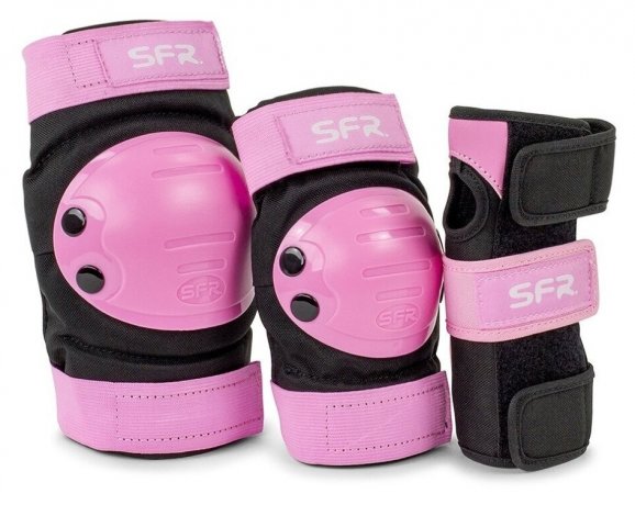 Набор защиты SFR Ramp Jr, Черно-розовый, Набор защиты SFR Ramp Jr, Черно-розовый M
