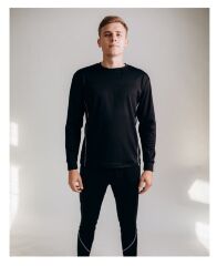 Термобелье мужское ROU, черное XXL