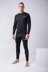Термобелье мужское ROU, черное XXL