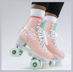 Ролики Rio Roller Script peach-green Персиково-зелёный, 35.5