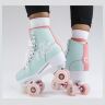 Ролики Rio Roller Script teal-coral 38