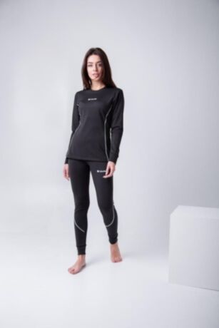 Термобелье женское ROU, черное S