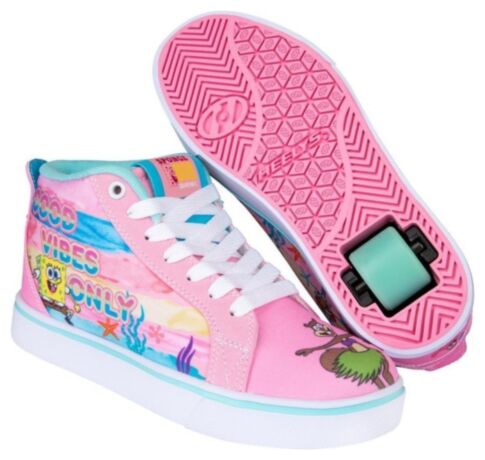 Роликовые кроссовки Heelys X SpongeBob Racer 20 MID HES10493 Powder Pink Aqua 39
