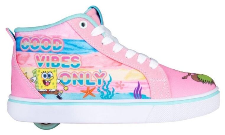 Роликовые кроссовки Heelys X SpongeBob Racer 20 MID HES10493 Powder Pink Aqua 39