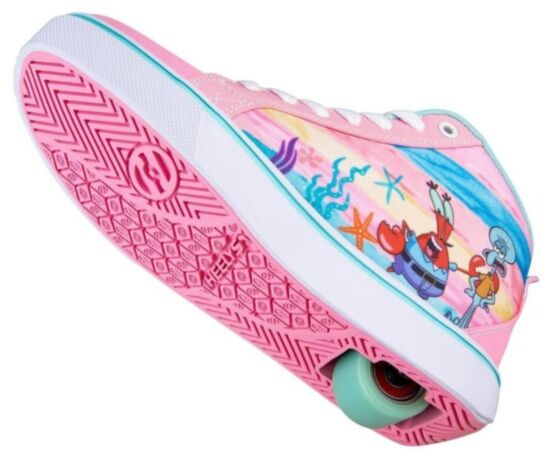Роликовые кроссовки Heelys X SpongeBob Racer 20 MID HES10493 Powder Pink Aqua 39