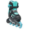 Ролики Rollerblade Microblade black-light blue 33-36.5