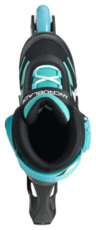 Ролики Rollerblade Microblade black-light blue 33-36.5