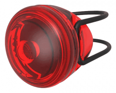 Фонарь SKS задний 1 диод, красный (без батареек) 2017281