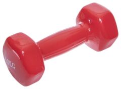 Гантель для фитнеса с неопреновым покрытием глянец, мат SP-Planeta Радуга TA-0001-3 3кг, красный 4942611