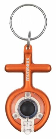 Брелок-фонарик Munkees 1080 LED Symbol Woman оранжевый 1080-OR