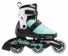 Ролики детские Rollerblade Microblade Free 3WD G Agua White Бело-бирюзовый, 33-36,5
