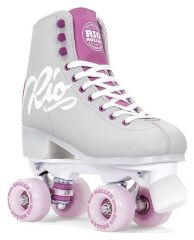 Ролики Rio Roller Script grey-purple Серо-фиолетовый, 39,5