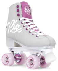 Ролики Rio Roller Script grey-purple Серо-фиолетовый, 39,5