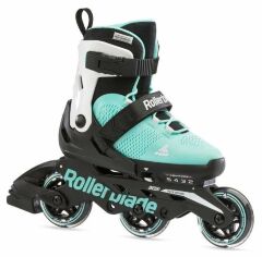Ролики детские Rollerblade Microblade Free 3WD G Agua White Бело-бирюзовый, 28-32