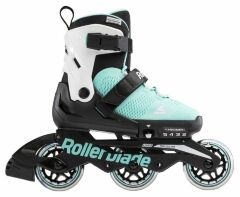Ролики детские Rollerblade Microblade Free 3WD G Agua White Бело-бирюзовый, 28-32