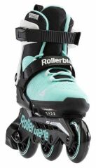 Ролики детские Rollerblade Microblade Free 3WD G Agua White Бело-бирюзовый, 28-32