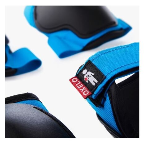 Набор детской защиты для скейтбордов и самокатов Oxelo 100 для скейтбордов и самокатов Чорний, XS