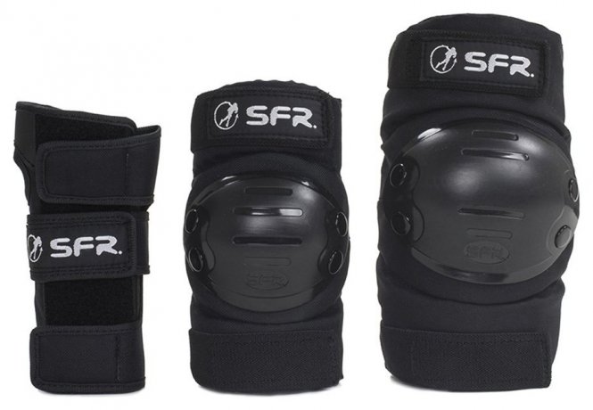 Набор защиты SFR Ramp Jr, Черный, Набор защиты SFR Ramp Jr, Черный S