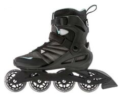 Ролики Rollerblade Zetrablade для женщин black-light blue Бирюзовый, 37