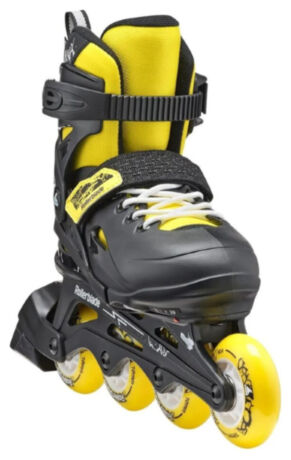 Ролики Rollerblade Fury black-yellow 29-33