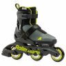 Ролики детские Rollerblade Microblade Free 3WD Anthracite Lime 2023 28-32