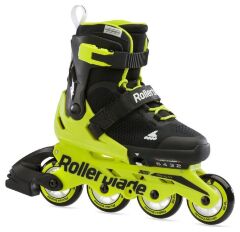Ролики детские Rollerblade Microblade Black Neon Yellow 28-32