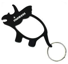 Munkees 3474 брелок-открывалка Triceratops black 3474-BK