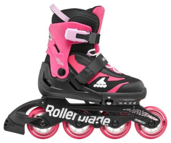Ролики Rollerblade Microblade black-pink 36.5-40
