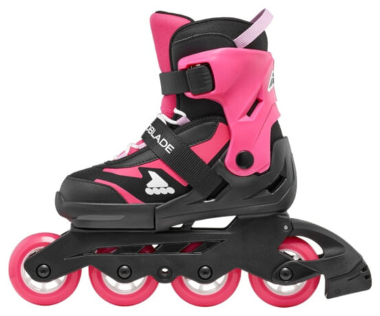 Ролики Rollerblade Microblade black-pink 36.5-40