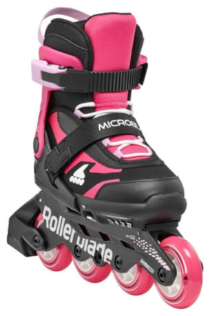Ролики Rollerblade Microblade black-pink 36.5-40