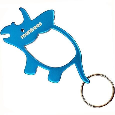 Munkees 3474 брелок-открывалка Triceratops blue 3474-BL