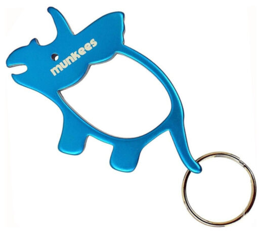 Munkees 3474 брелок-открывалка Triceratops blue 3474-BL
