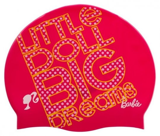 Шапочка для плавания детская ARENA BARRBIE FW11 AR-91672-91 (силикон), розовая 1489931
