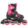 Ролики Rollerblade Microblade black-pink 28-32