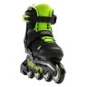 Ролики детские Rollerblade Microblade Black Green 28-32