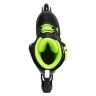 Ролики детские Rollerblade Microblade Black Green 28-32
