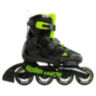 Ролики детские Rollerblade Microblade Black Green 28-32