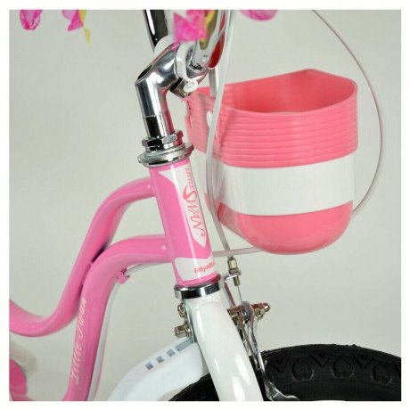 Велосипед Royalbaby Little swan 16" ST, розовый 16" ST, рожевий