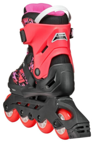 Ролики Rollerblade Microblade SL black-coral 33-36.5