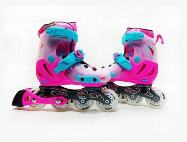 Ролики раздвижные профессиональные Bavar Sport Синій, 33-36,5