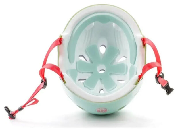 Шлем Rio Roller Script матовый бирюзовый Матовый мятный, 49-52