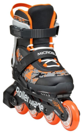 Ролики Rollerblade Microblade SL black-orange 33-36.5
