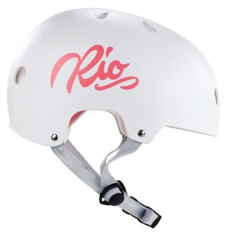 Шлем Rio Roller Script матовый белый Белый, 49-52