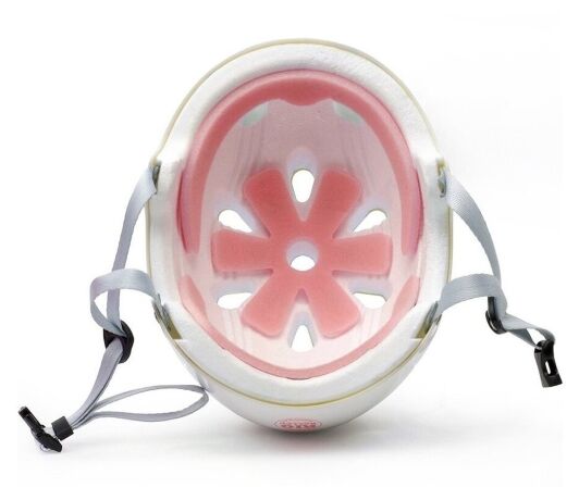 Шлем Rio Roller Script матовый белый Белый, 49-52