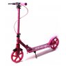 Сложный самокат Pusher с LED-колесами Bavar Sport Рожевий (LED)