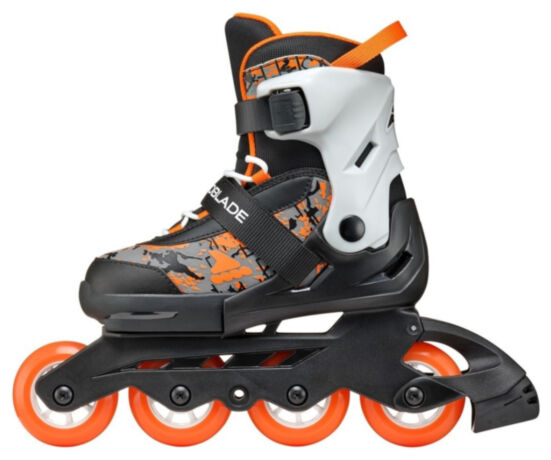 Ролики Rollerblade Microblade SL black-orange 28-32